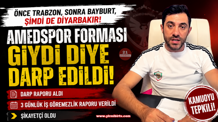 Amedspor Forması Giyen Elektrik Ustası Darp Edildi: 3 Günlük İş Göremezlik Raporu Verildi